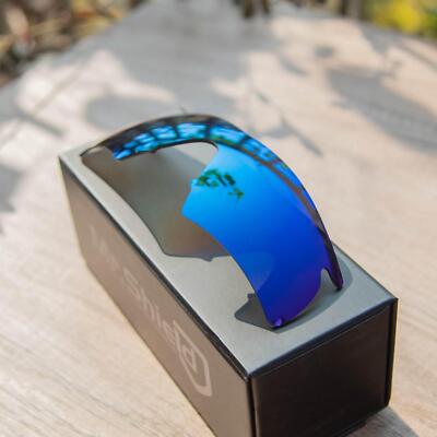 Walleva Ice Blue Mr.Shield Polarized Replacement Lens for Oakley M Frame Hybrid