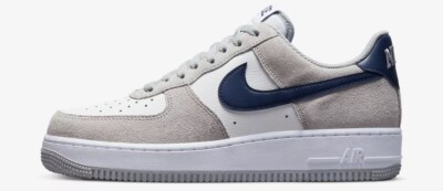 Nike Air Force 1 AF1 Low 07 Georgetown Smoke Grey White Midnight