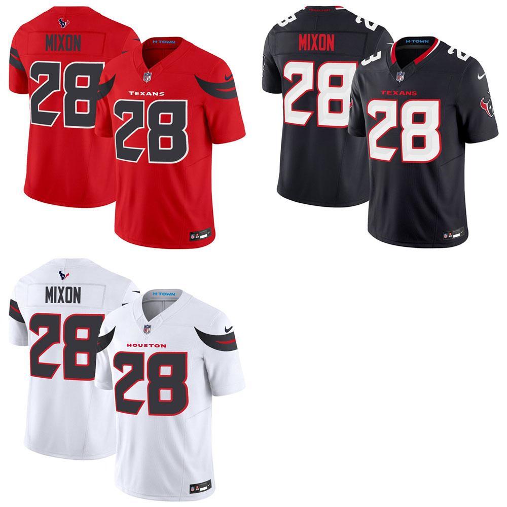 Joe Mixon Texans Men Stitched Jersey
