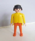 PLAYMOBIL (3601) VINTAGE MEN - yellow & orange man