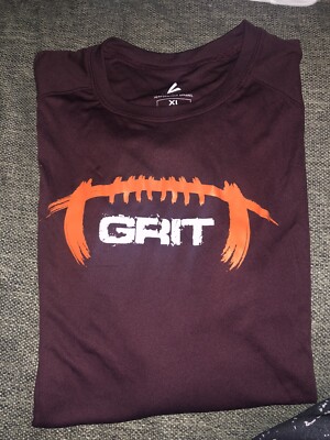 NEW Virginia Tech Hokies Football  GRIT  Team Issued Long Sleeve Shirt XL