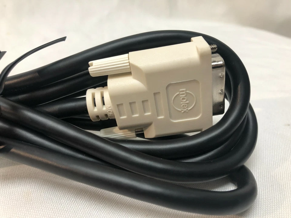 DVI-D single link 6ft to DVI-D single link Cable Digital AWM 20276 - E81280-D  - Image 2 of 4