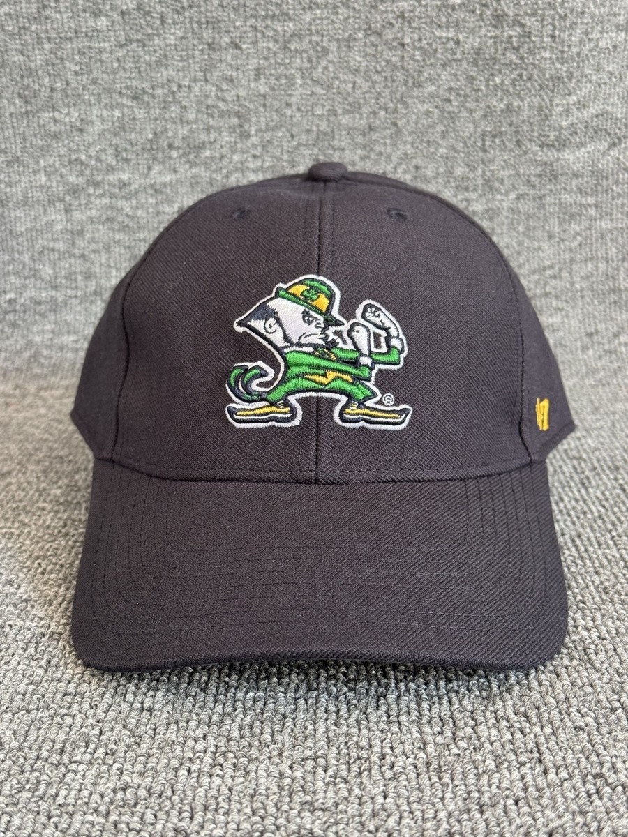 '47 Brand Notre Dame Fighting Irish Strapback Black Baseball Cap Hat