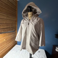 London Fog Woman’s 6 Reg Weatherwear Removable Faux Fur Liner & Detachable Hood