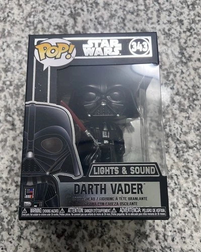 Funko Pop! Star Wars Darth Vader #343 with Lights and Sounds!