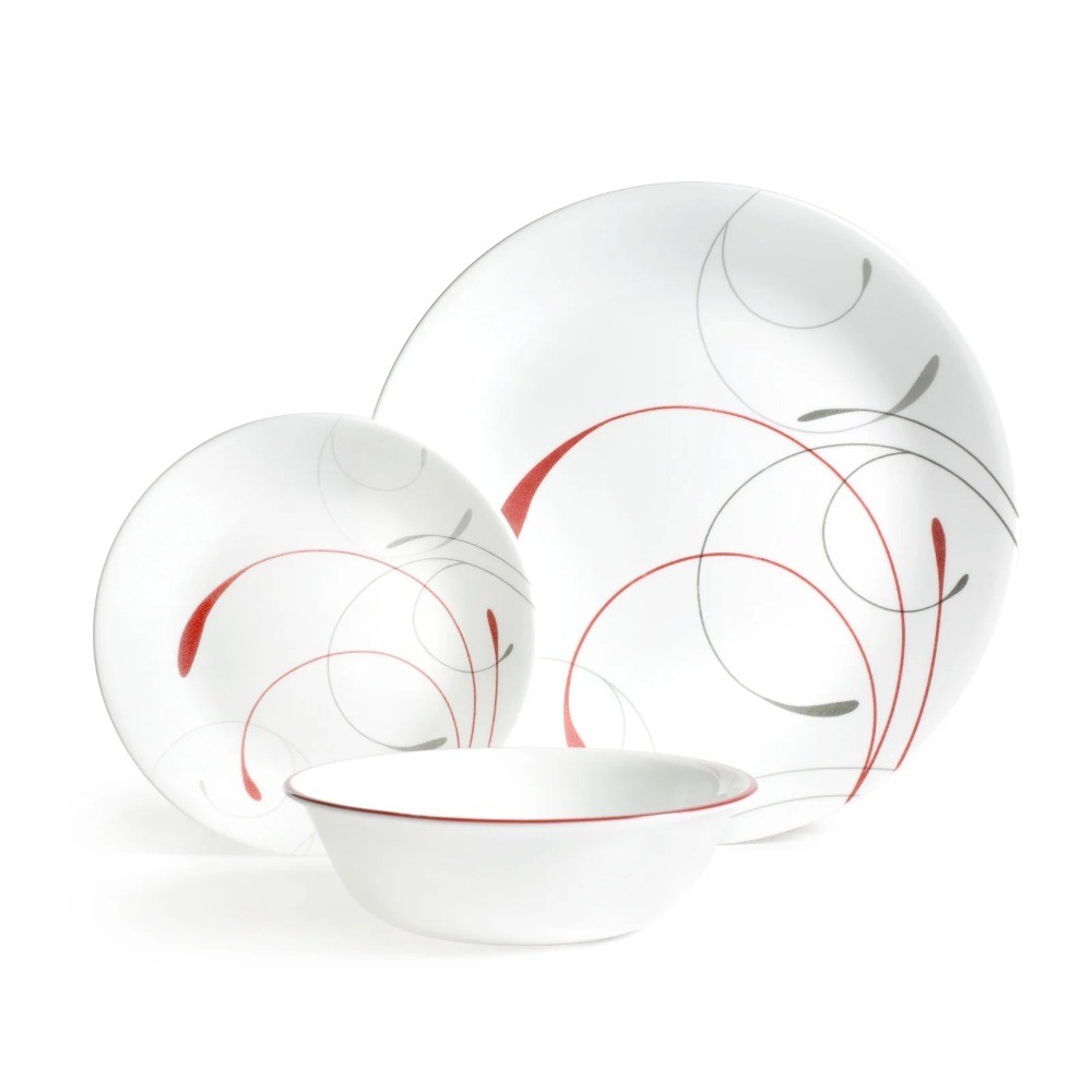 Corelle Splendor 12-Piece Glass Dinnerware Set (Service for 4)