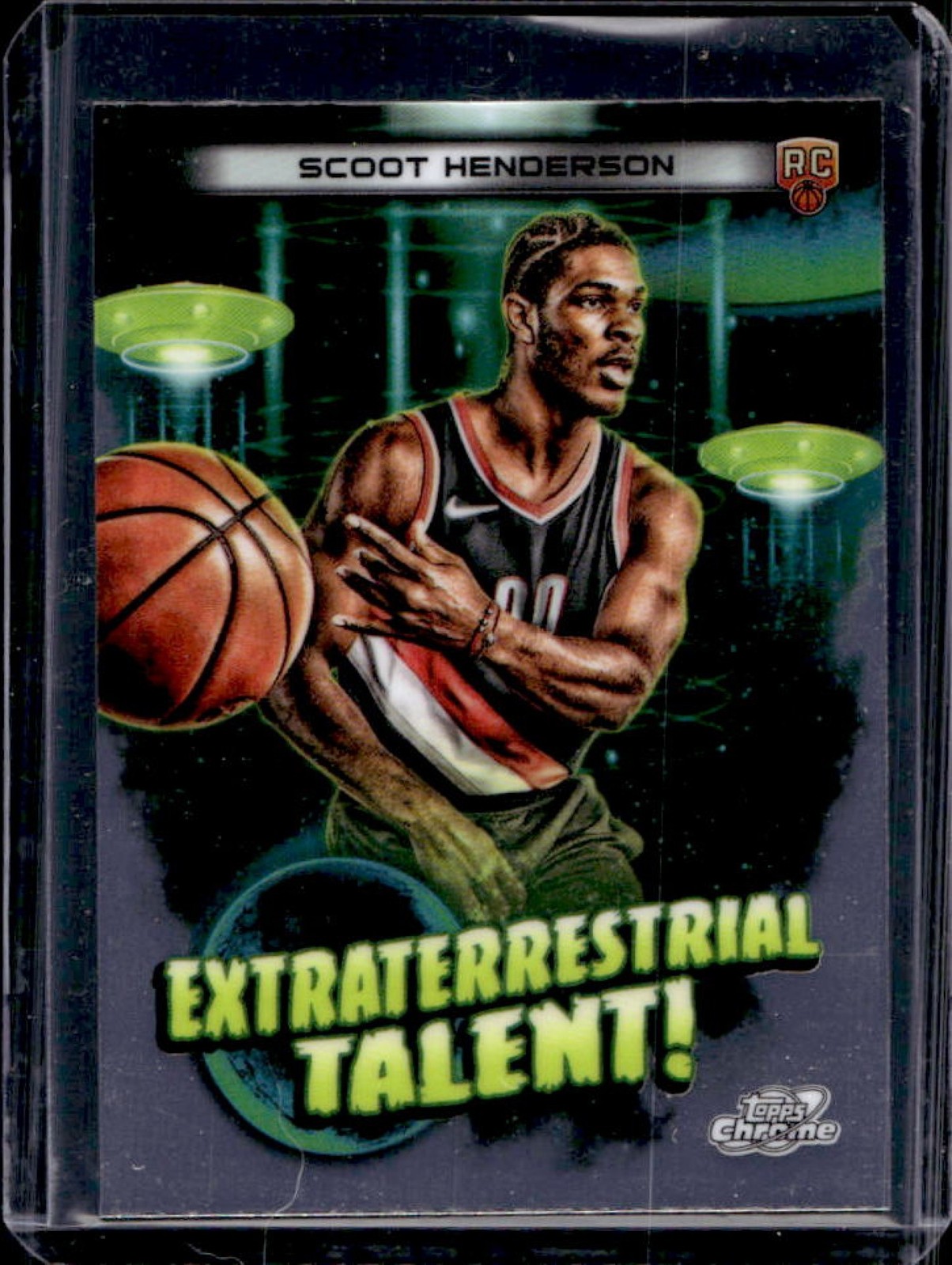 2023-24 Topps Cosmic Chrome Scoot Henderson Extraterrestrial Talent RC #ET-17