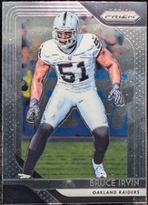 2018 Panini Prizm #50 Bruce Irvin Oakland Raiders