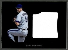 2021 Panini Select Horizontal Rookie Jumbo Swatch #HRJS-DD Dane Dunning Rookie