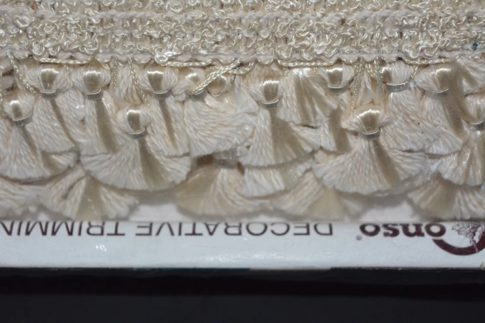 NEW Conso 2" Fringe Trim Tassel Upholstery Drapery 24 YD BOLT Princess Vintage - Image 2 of 4