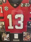 STETSON BENNETT FRAMED JERSEY GEORGIA BULLDOGS  AUTO CARD RAMS NATIONAL CHAMPS — photo 8
