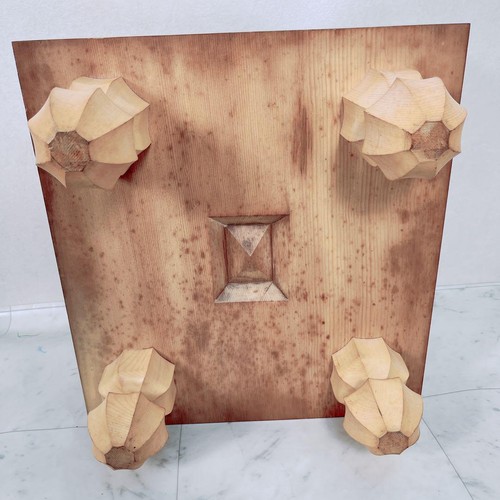 Vintage Go Brett Kaya Holz Shima-Masaki 17,5 cm dick japanisches Spiel - Bild 7 von 8