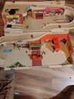 Vintage Hot Wheels City Service Station Complete With 3 New Hot Wheels Cars.....