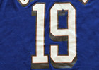 Champion Ultra Marine 1919 Blue Orange #19 Basketball Manny Jersey Adult XL Rare — photo 3