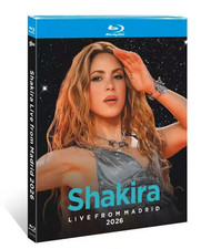 Shakira Live from Madrid 2026 Concert, Queen of Latin Pop Ultimate Show-Blu-ray: