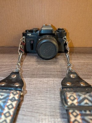 Ricoh K-mount manual focus SLR, with interchangeable lens