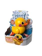Zuru Robo Alive Junior Duck Bath Toy Waddle & Swim Ages 18m+ New