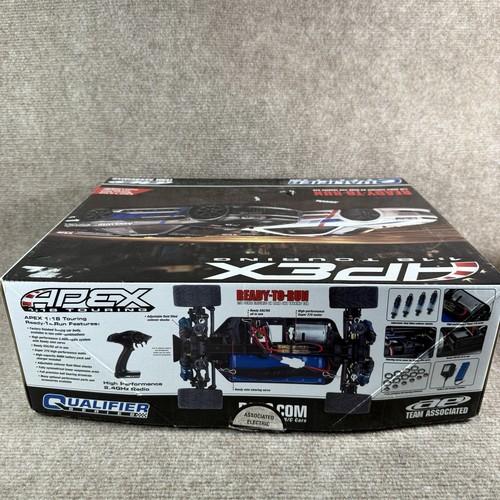 Team Associated Apex RTR Auto Fernbedienung Qualifier Serie 4WD Teile Box Sender - Bild 4 von 24