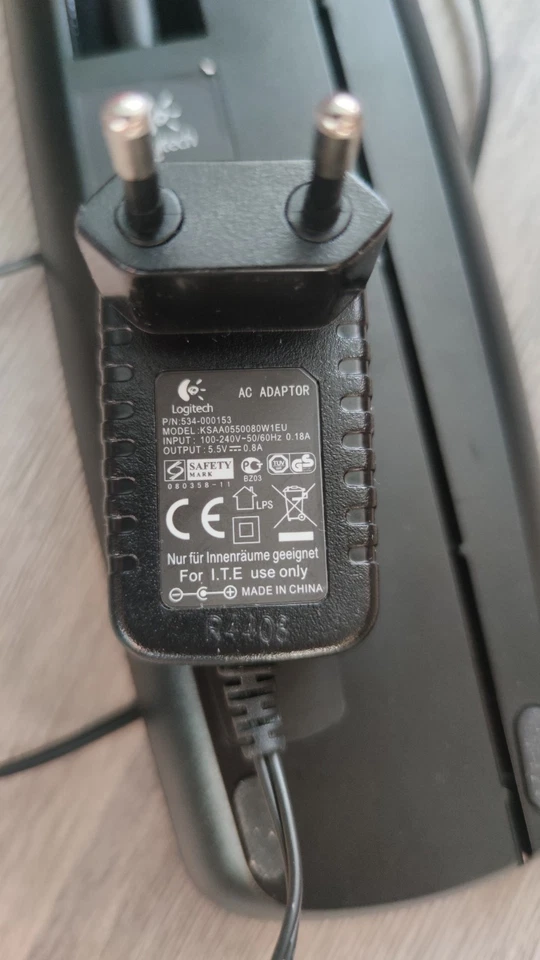 ★ LOGITECH 815-000038 socle base station recharge télécommande harmony one - Photo 4/4