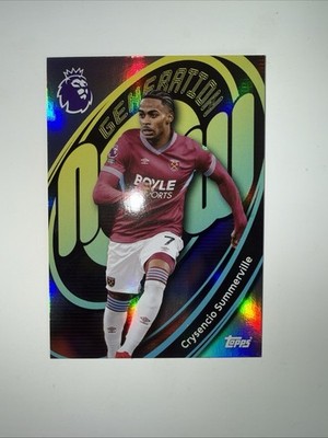2025-26 Topps Premier League - Generation Now Crysencio Summerville Base