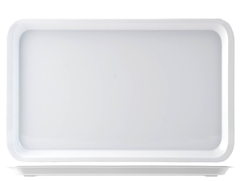 H&H Tray With Edge In Melamine 40x252 Table