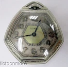 ANTIQUE ART DECO 14K GF ILLINOIS PENTAGON GRADE 405 17j DRESS POCKET WATCH 1926