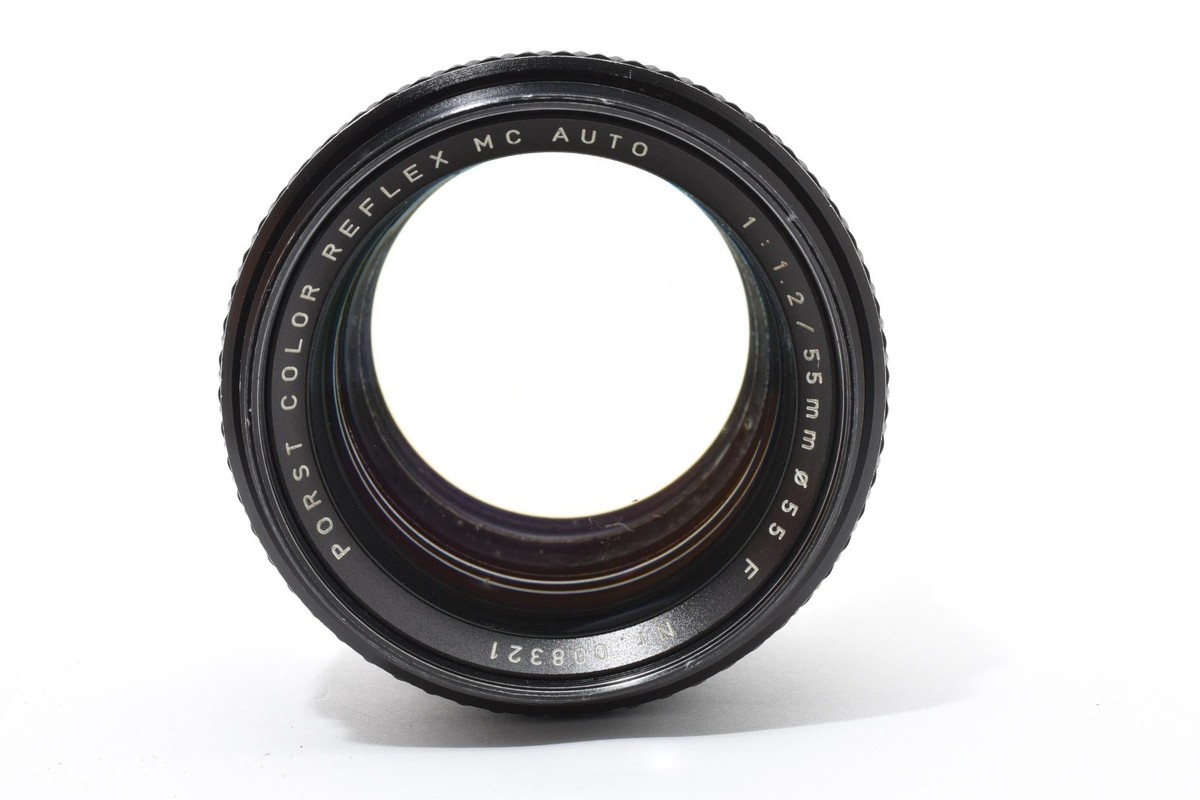 Exc] Porst 55mm f1.2 Color Reflex MC Auto Pentax K mount JP