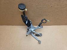 Kawasaki ZX636 ZX6R C1H Right front footrest brake pedal & cylinder 2005 2006