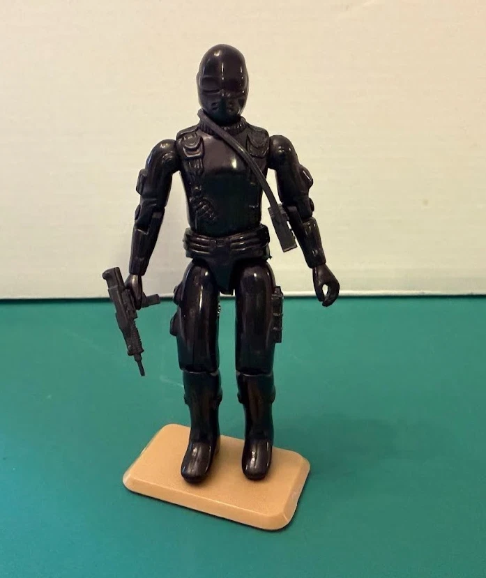 GI Joe Snake Eyes Commando Euro G1 - Vintage 1982 - Hasbro