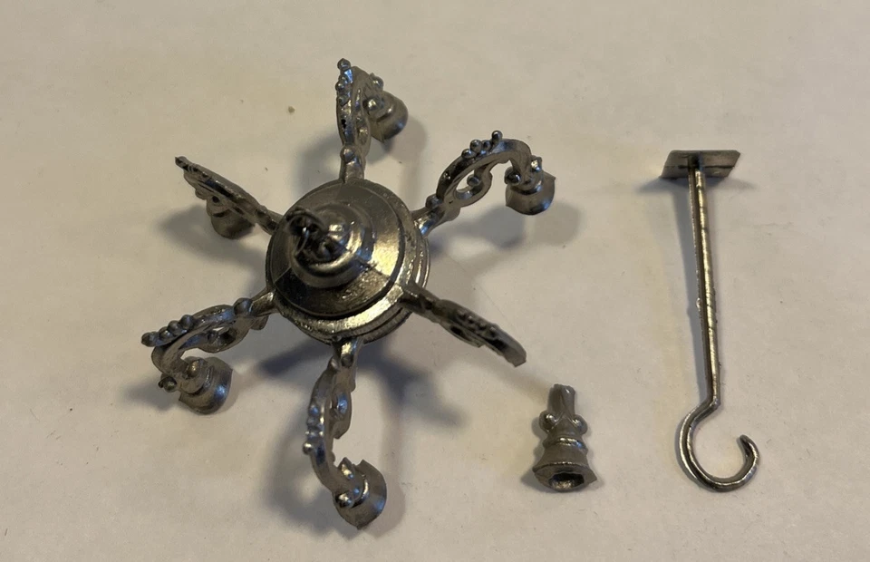 Lámpara de araña de lujo Shackman vintage en caja RARA #6501 - NECESITA AMOR Foto 3 de 4