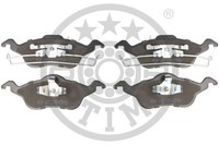 Optimal BP-10302 BremsklöTze, BremsbeläGe Vorne FüR Ford Focus (Daw, Dbw)
