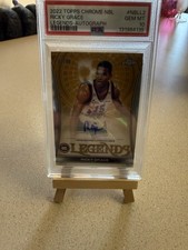 Ricky Grace 2022-2023 Legends Autographed 02/99 PSA 10