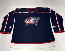 Columbus Blue Jackets Cam Atkinson Authentic NHL Jersey Sz 56 Adidas Stitched