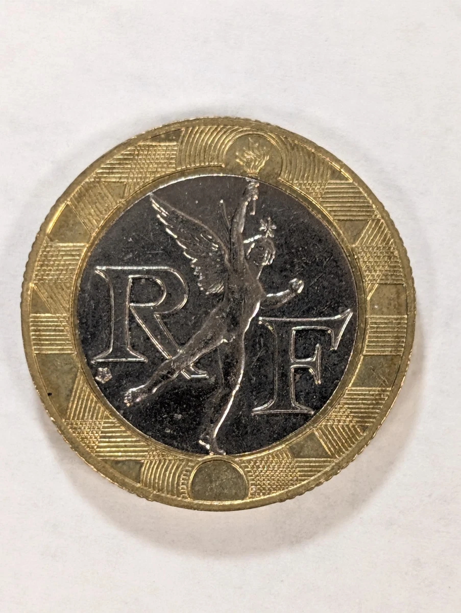 1988年 10F 金貨 自由・平等・友愛 フランス10Fバイメタル金貨 Yahoo!オークション - フランス 1988 革命200年記念 10F 約12.0g バイ