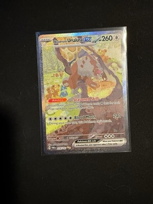 Pokémon TCG Bloodmoon Ursaluna EX Scarlet & Violet Twilight Masquerade