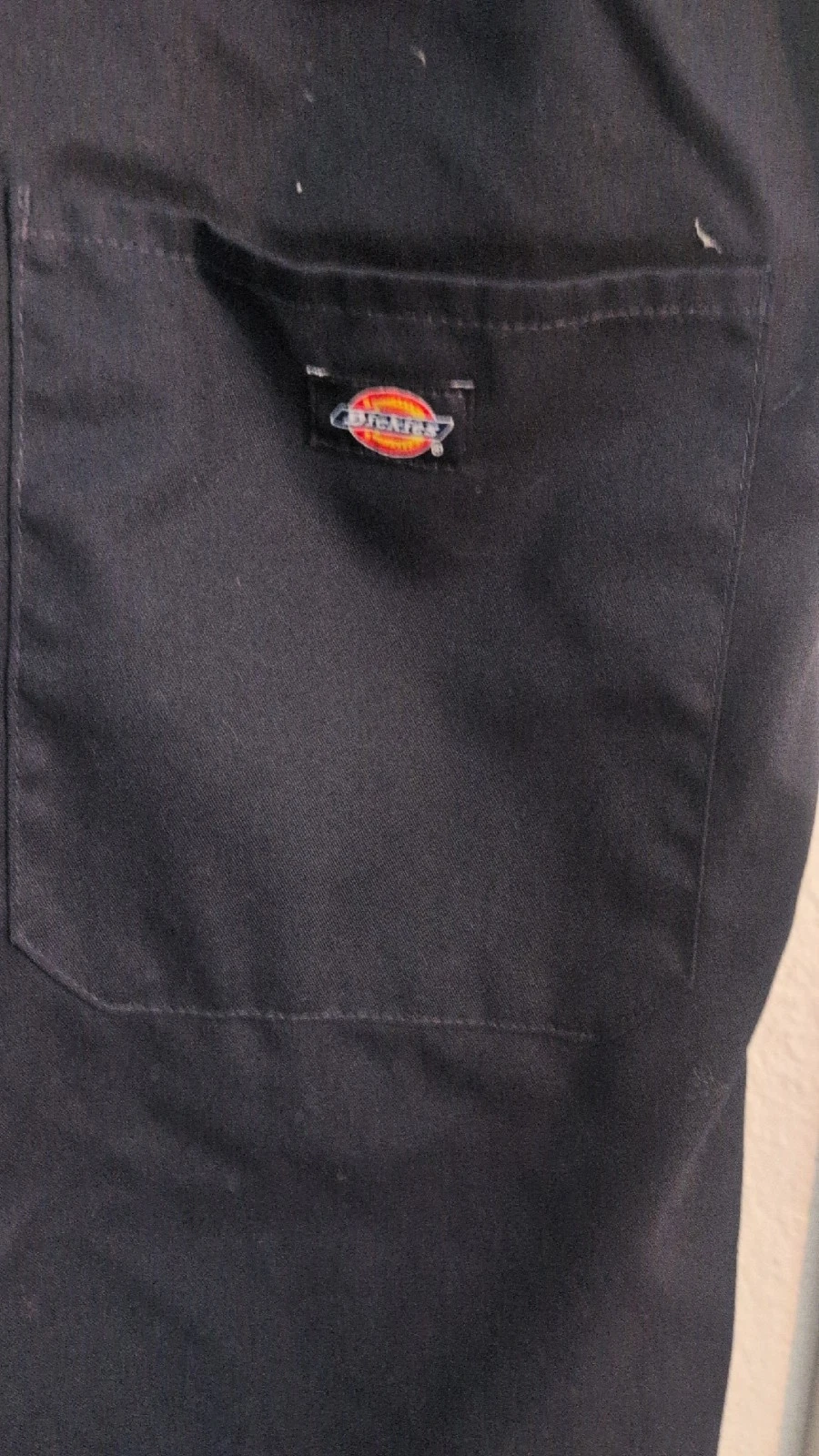 Dickies FLEX Black Mechanic Workwear Coveralls 2XL Regular Full Zip Pockets - product detail image 6