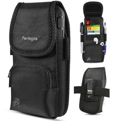 Cell Phone Belt Holster For iPhone 17/16/15/14 Plus, Pro Max with Rugged Case