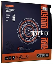 STIGA Mantra H Table Tennis Rubber Tension Type Back-Soft Black Thick