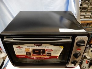 Euro Pro X Convection and Rotisserie Oven T0240L with ceramic Pizza Stone