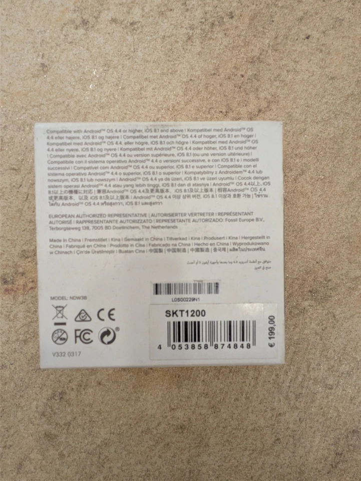 Skagen Connected Hybrid "Jorn" Smartwatch mit braunem Lederarmband - SKT1200 - Bild 3 von 4