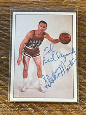 1981 NBA TCMA Slater Martin (d. 2012) signed autographed Auto Card basketball