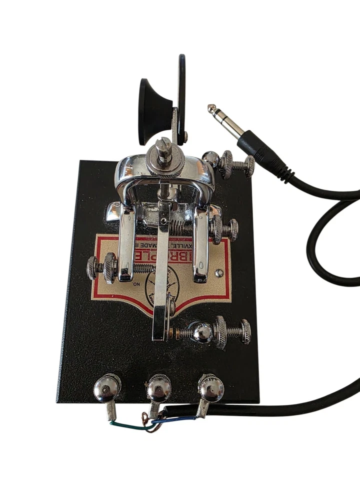 Vibroplex Vibrokeyer Standard CW Morse Code Input Key Made In USA - Image 2 of 4