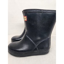 Hunter Boys Dark Blue Size 5 Baby Toddler Rain Boots First Classic