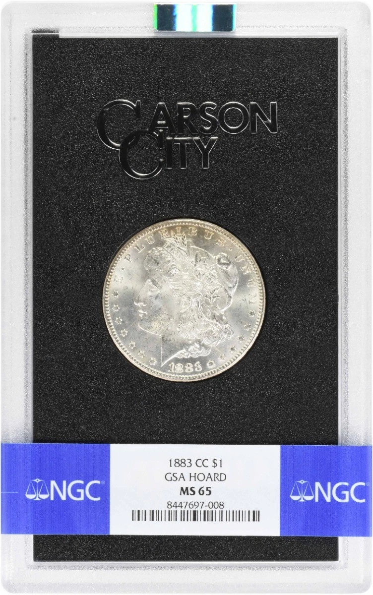 Carson City Grade MS 65 1883 Year Morgan US Dollars (1878-1921