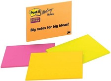 Post-it Super Sticky Notes 6845-SSP-1PK 8 in6 in Rio de Janeiro Collection-1EA