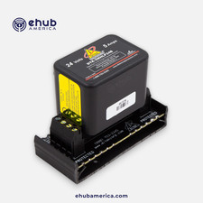 Ditek DTK-2MHLP24BWB 24V 2-Pair Hybrid Field Replaceable Surge Protector
