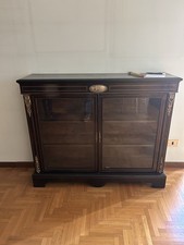 vetrinetta  Impero dell’800 con Inserti In Bronzo
