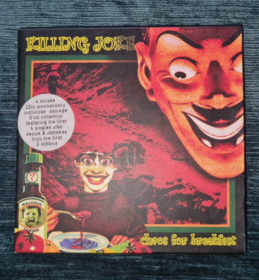 KILLING JOKE****CHAOS FOR BREAKFAST****5 CD BOXSET WITH EXTRAS****MINT
