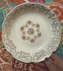 Sebring Pottery Co Fortune 22k Gold Trim Set Of 4 Salad Or Desert Dishes — photo 9