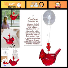 Sympathy Gift Set - Cardinal Memorial Decor for Loss of Loved One, Bereavement R